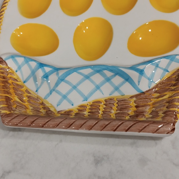 Vintage egg dish - Picture 3 of 4